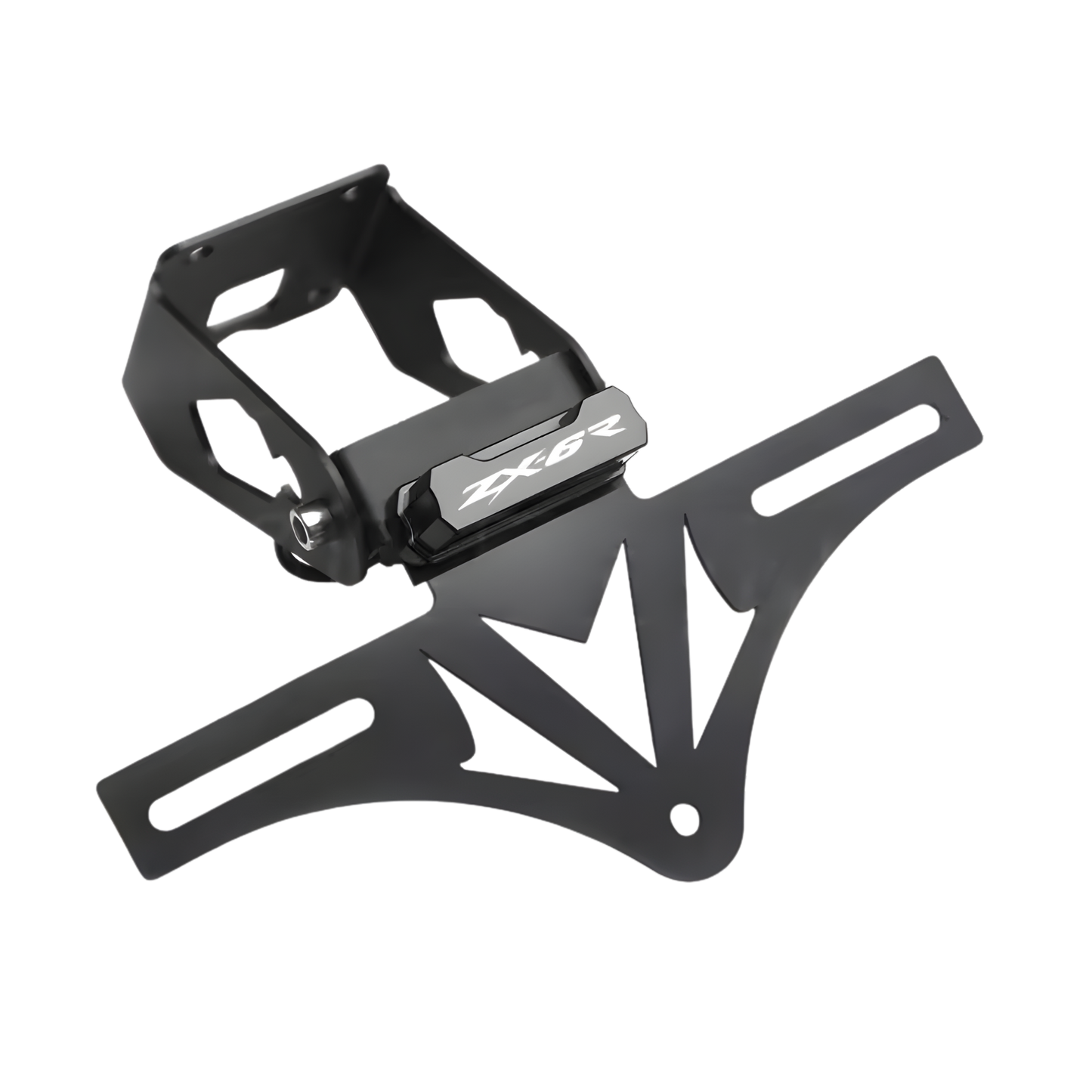 Portamatrículas Plegable: Kawasaki ZX-6R / ZX636 (2019-2025)