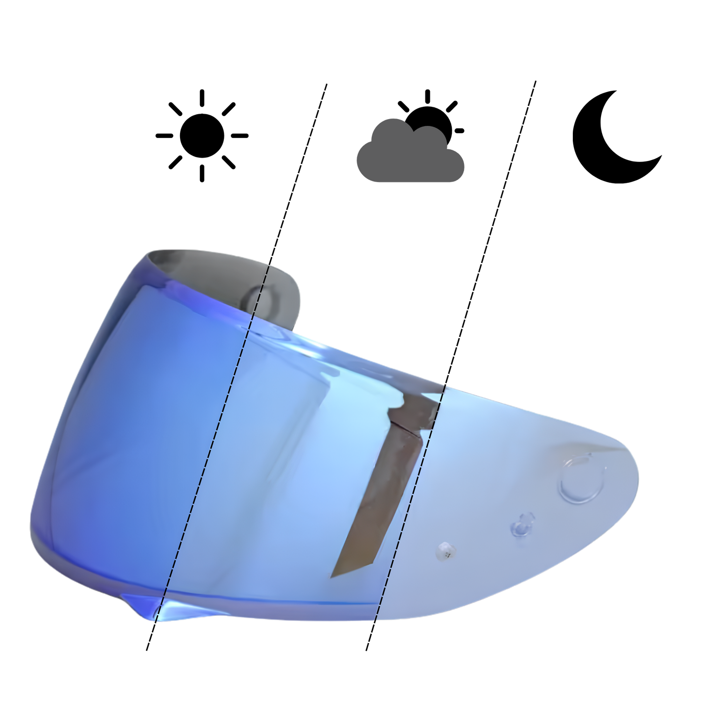 Visera Fotocromática HJC C10