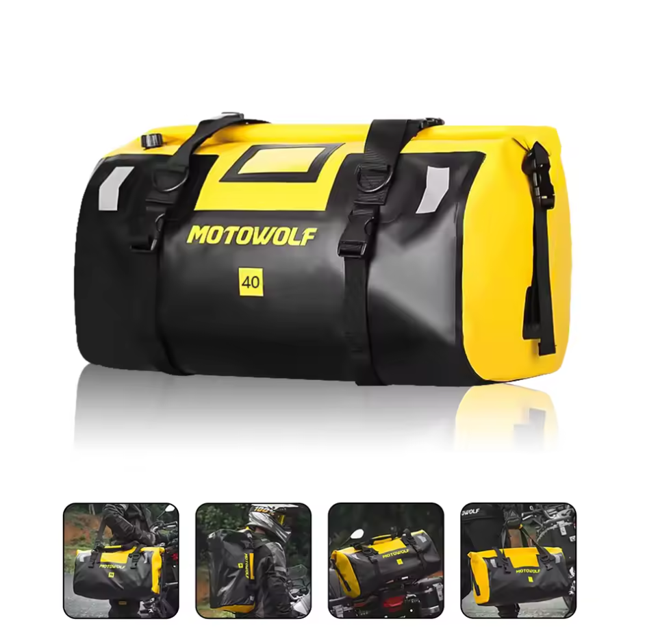 Bolsa Trasera Impermeable para Moto