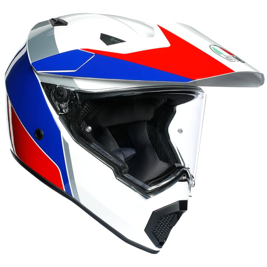Casco AGV AX9 Atlante White / Blue / Red