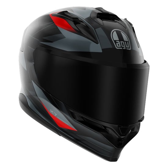 Casco AGV K7 Shockvolt Black / Red