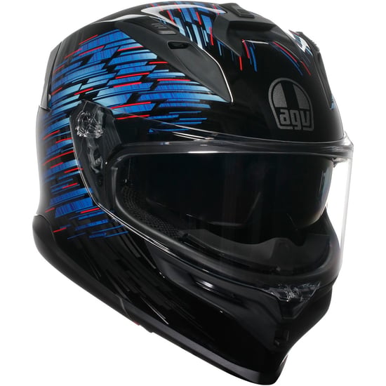 Casco AGV K7 Genisys Matt Black / Blue / Grey