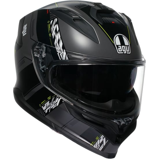 Casco AGV K7 Kyber Matt Grey / Yellow Fluo