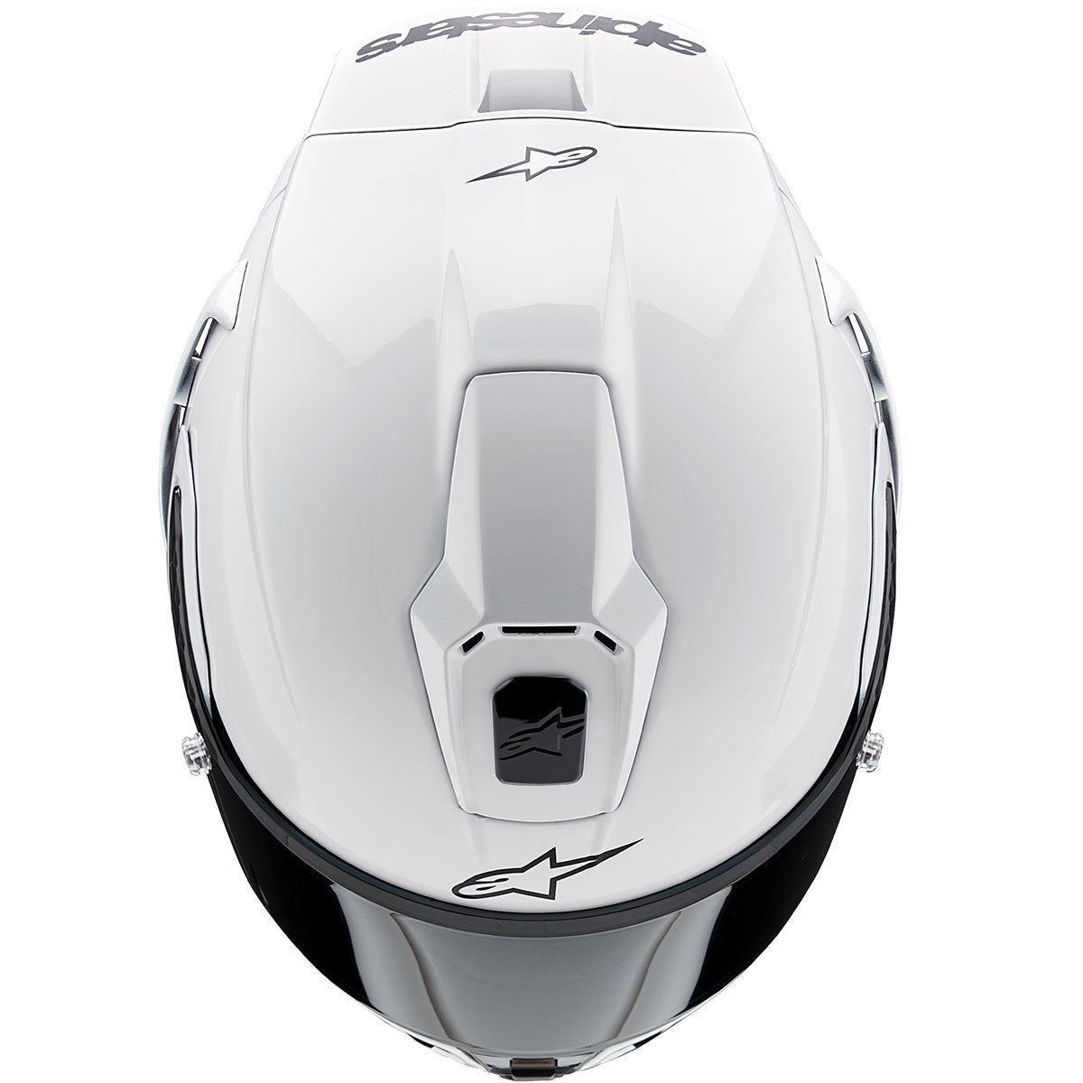 Casco Alpinestars Supertech R10 White / Black Matt