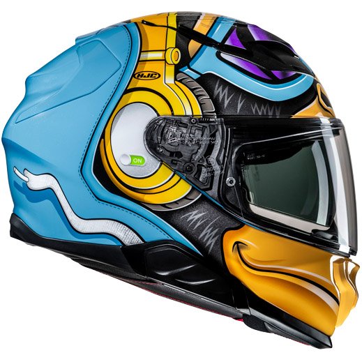 Casco HJC F71 Monkey DJ MC23