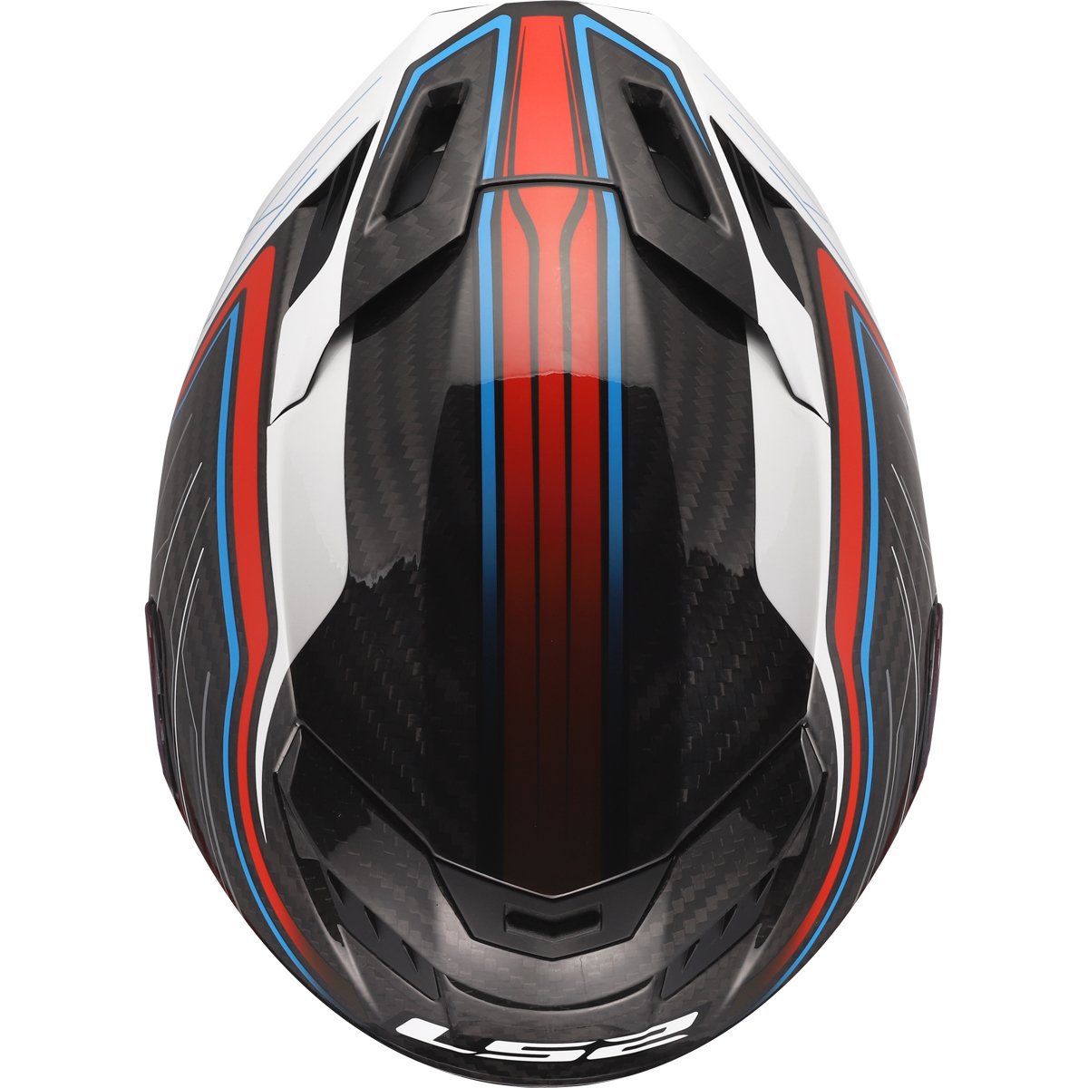 Casco LS2 FF807 Dragon Subic White / Blue / Red