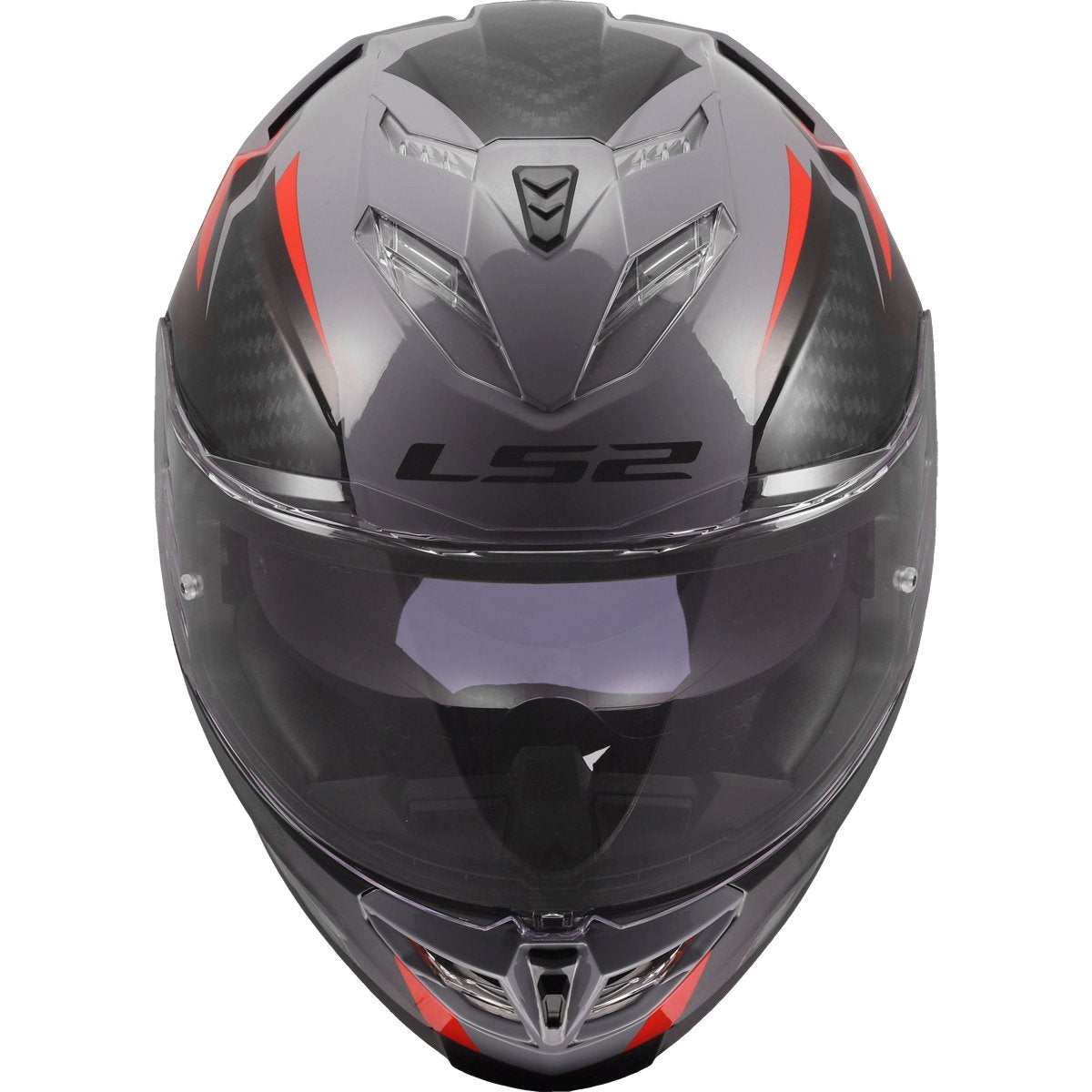 Casco LS2 FF818 Storm III Dynamo Grey / Red