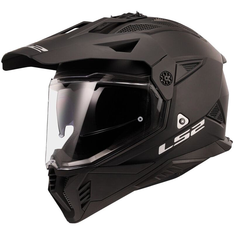 Casco LS2 MX702 Pioneer II Matt Black