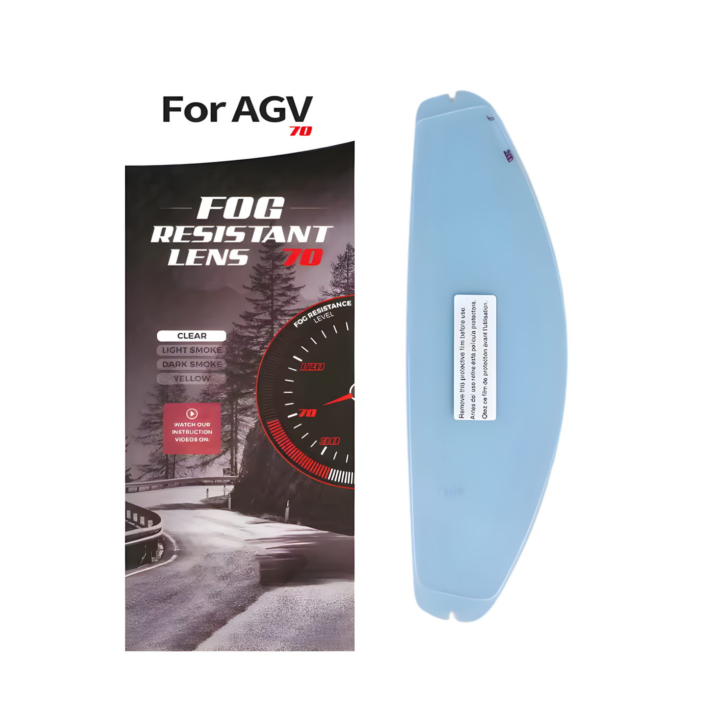Pinlock para AGV K1 / K1S / K3 SV / K5 / K5S