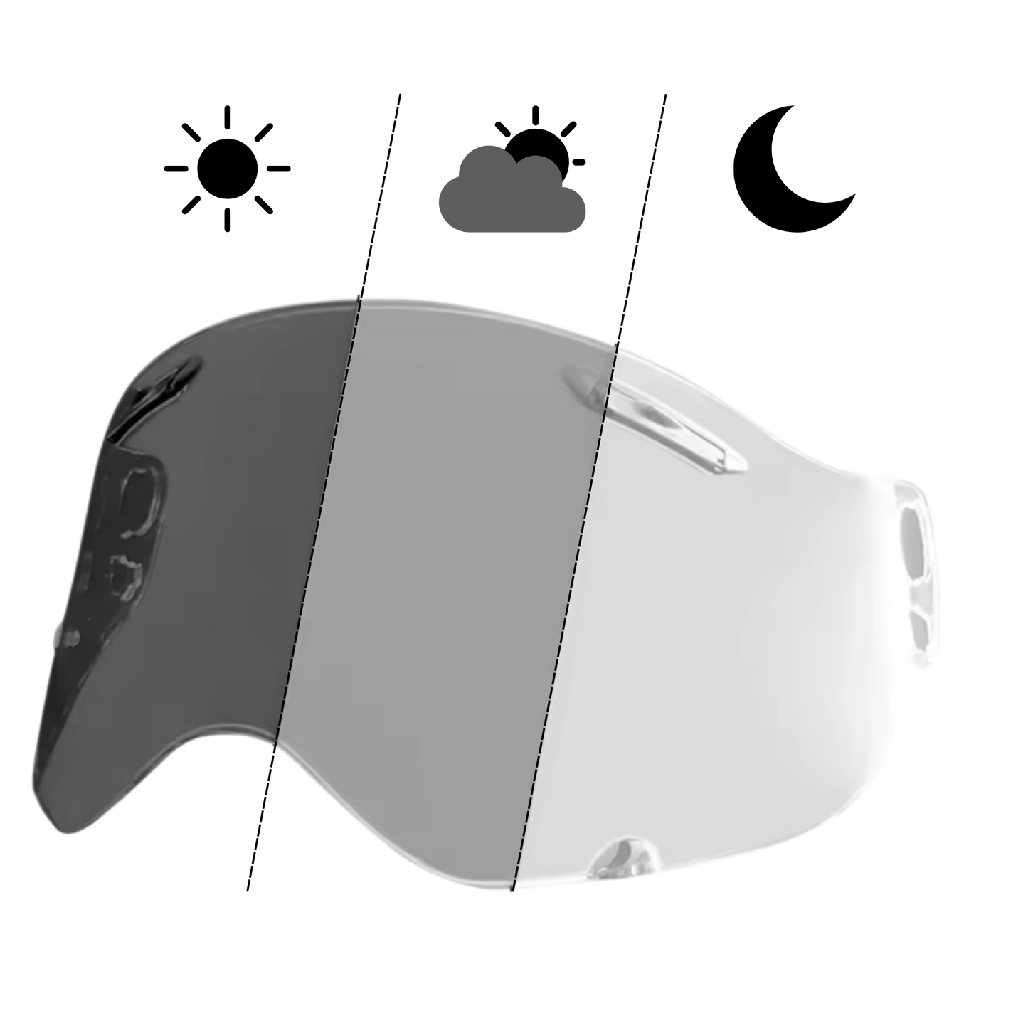 Visera Fotocromática para Arai Tour-Cross 3 / TX-3 / XD-4 / X-4