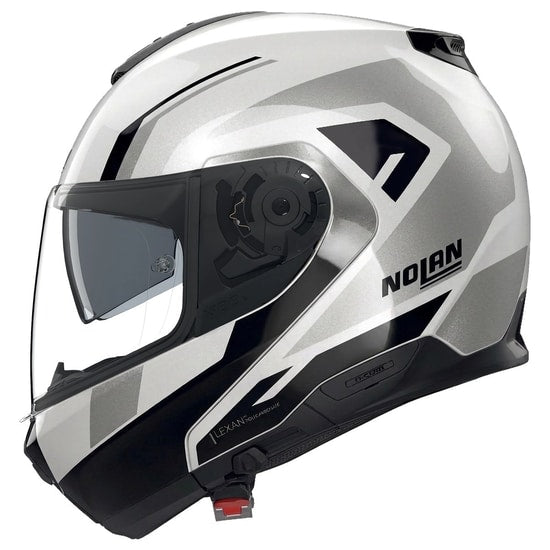 Casco Nolan N100-6 Cinetico White / Black / Silver