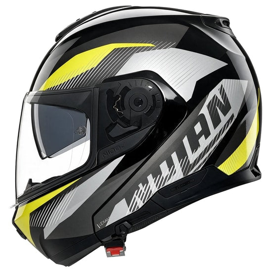 Casco Nolan N100-6 Scia Black / Yellow / Lava Grey