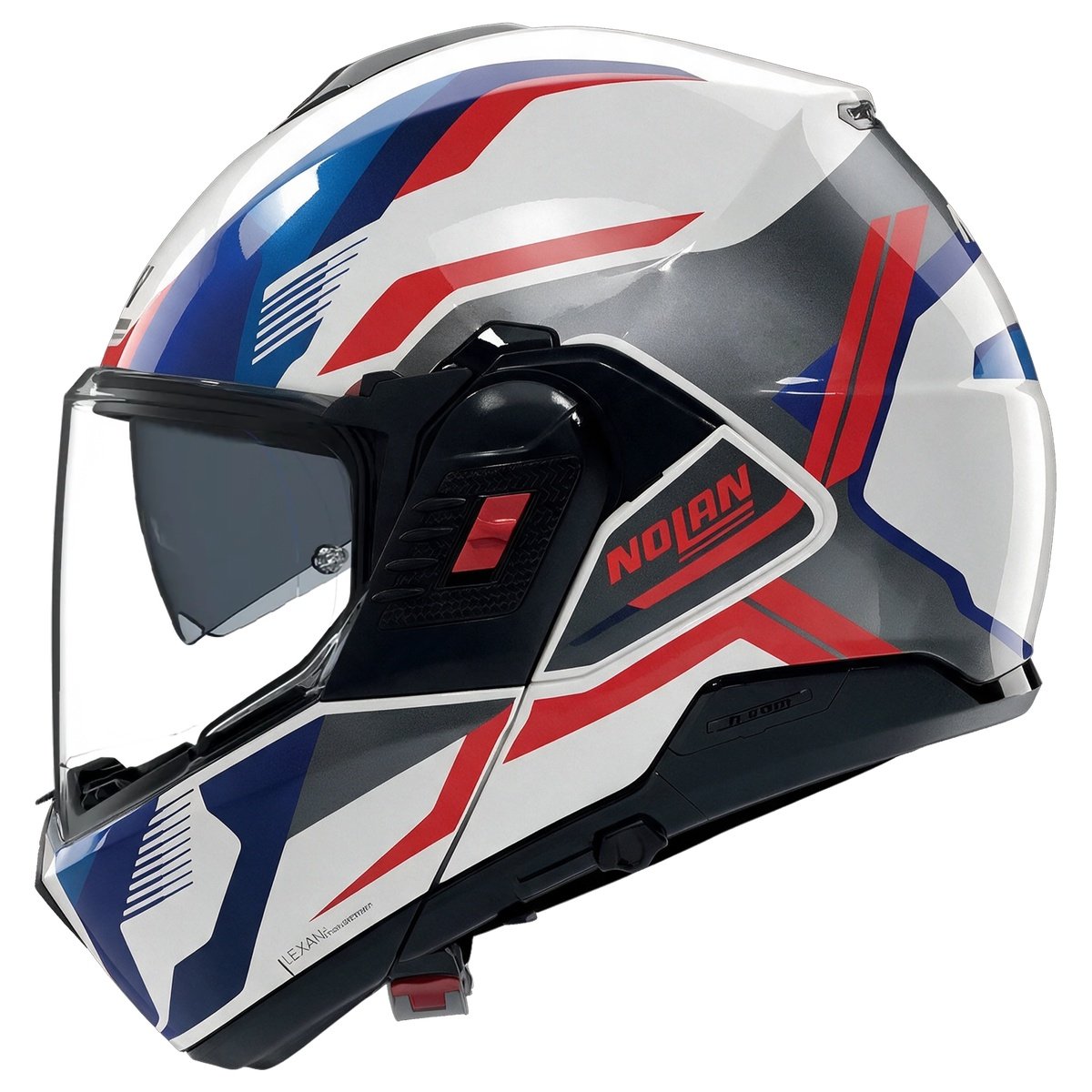 Casco Nolan N120-1 Onirico White / Red / Blue