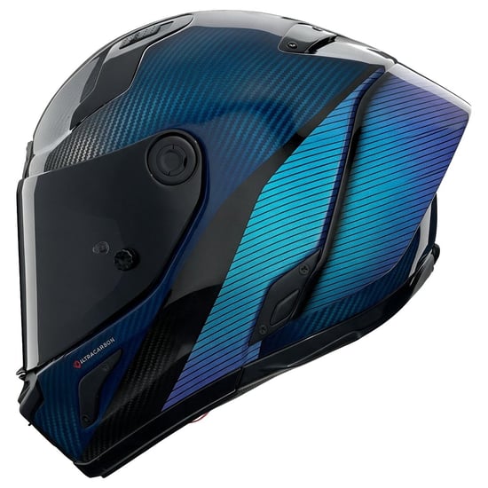 Casco Nolan X-804 RS Ultra Carbon D.O.C. EVO Liquid Blue / Camaleonte
