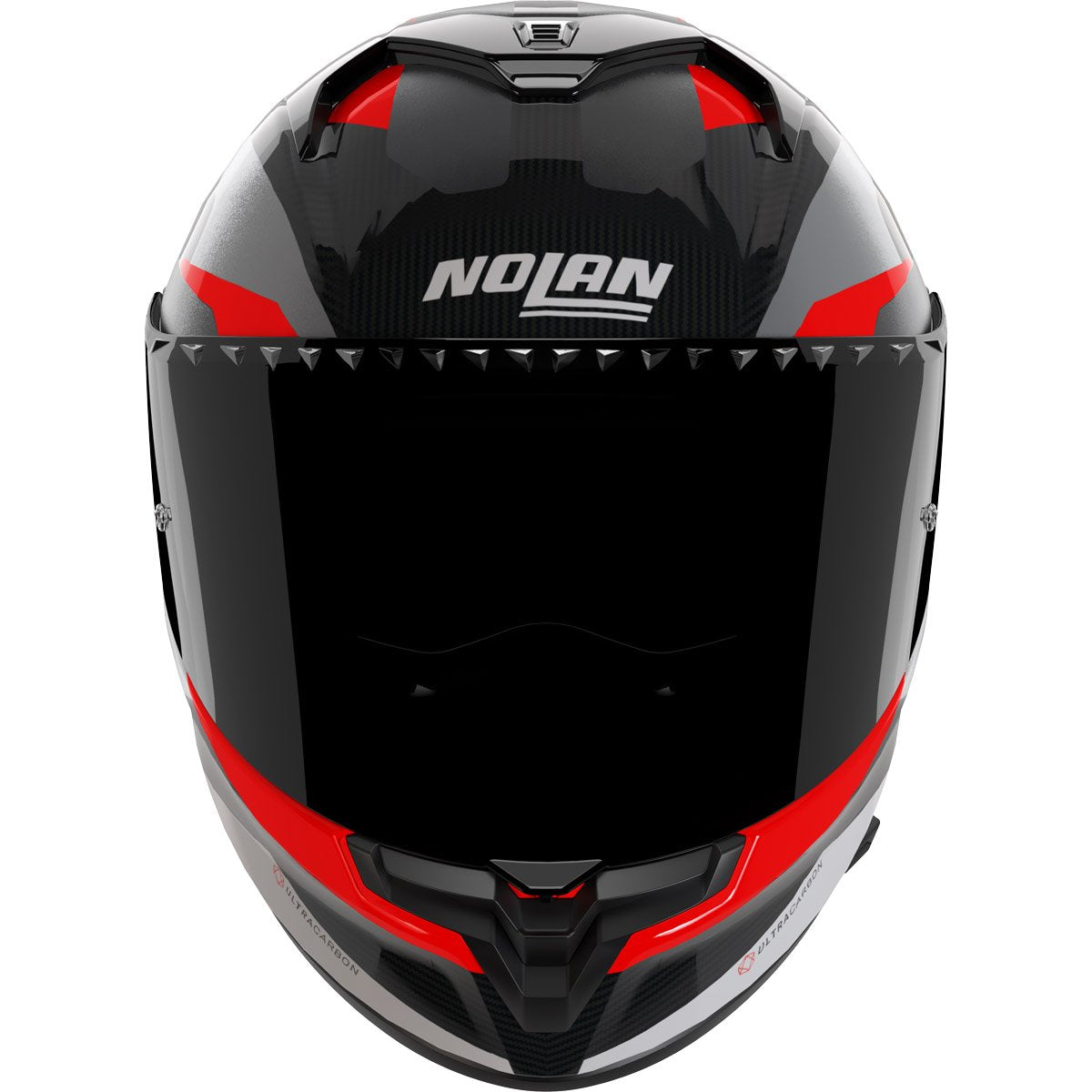 Casco Nolan X-904 Ultra Carbon Calibro Carbon / Anthracite / Red
