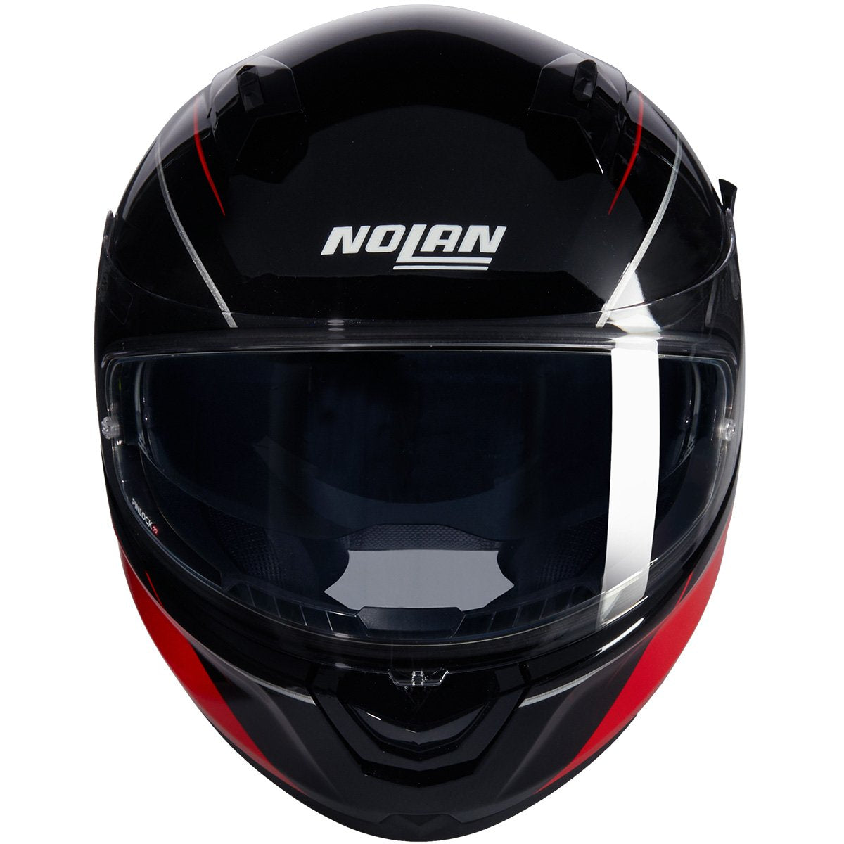 Casco Nolan N60-6 Sport Mesmerico Black Metal / Red