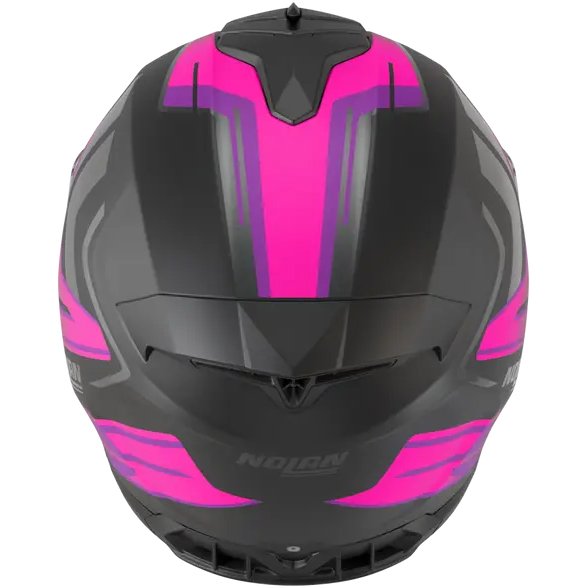 Casco Nolan N80-8 Trittico Black / Fuchsia / Anthracite Matte