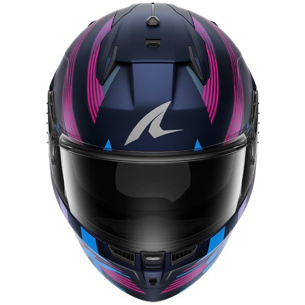 Casco Shark D-Skwal 3 Dashed Mat Blue / Purple / Blue
