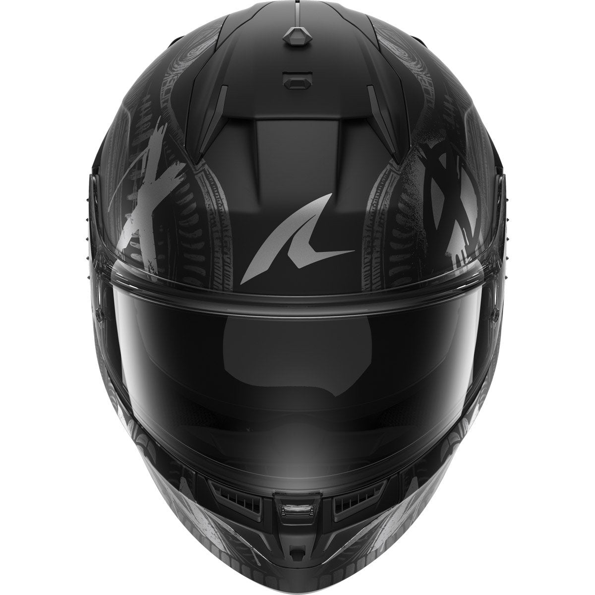 Casco Shark D-Skwal 3 Shiever Black / Anthracite / Silver