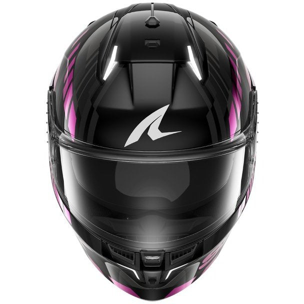 Casco Shark Skwal i3 VibeTrack Black / Chrom / Purple