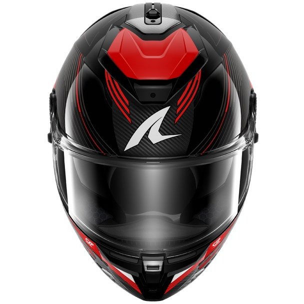 Casco Shark Spartan GT Pro Axium Carbon / Anthracite / Red