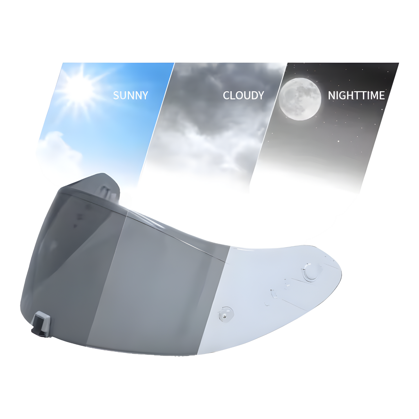 Visera Fotocromática para Scorpion R1 / EXO 1400 Carbon / EXO 520