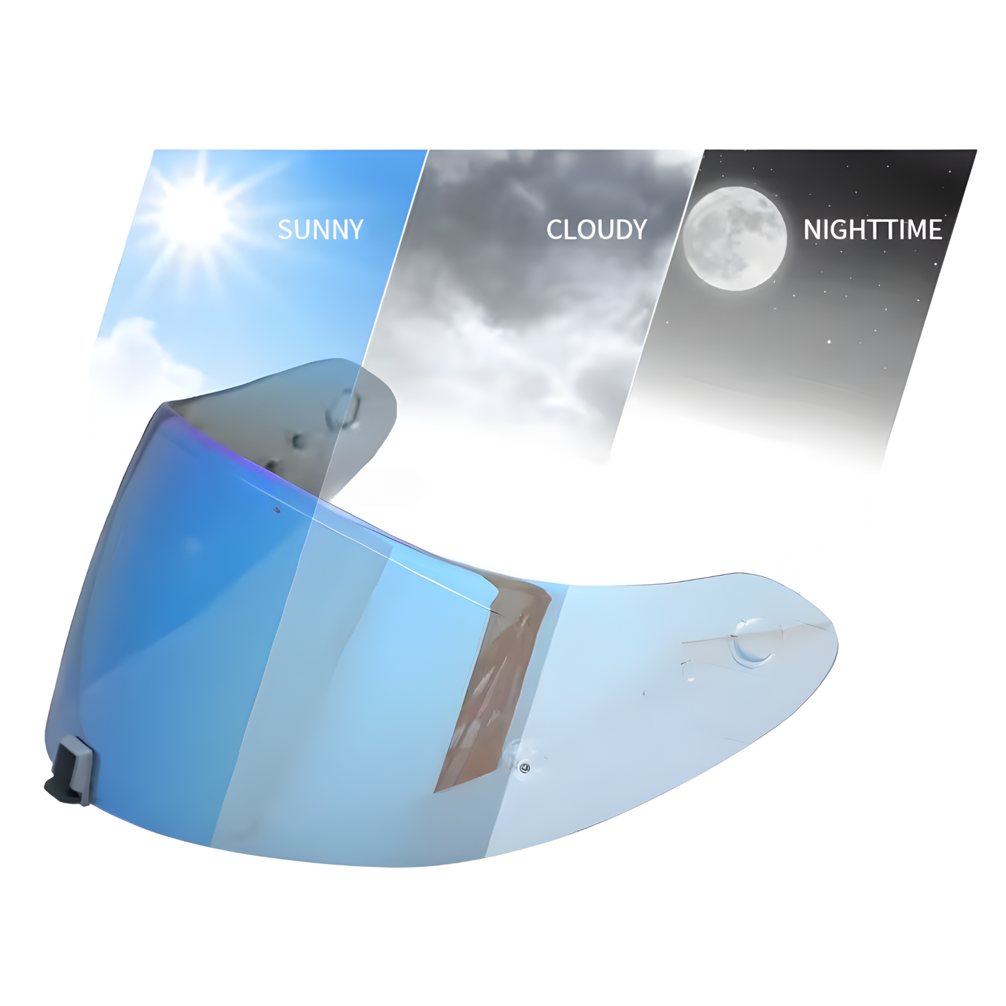 Visera Fotocromática para Scorpion R1 / EXO 1400 Carbon / EXO 520