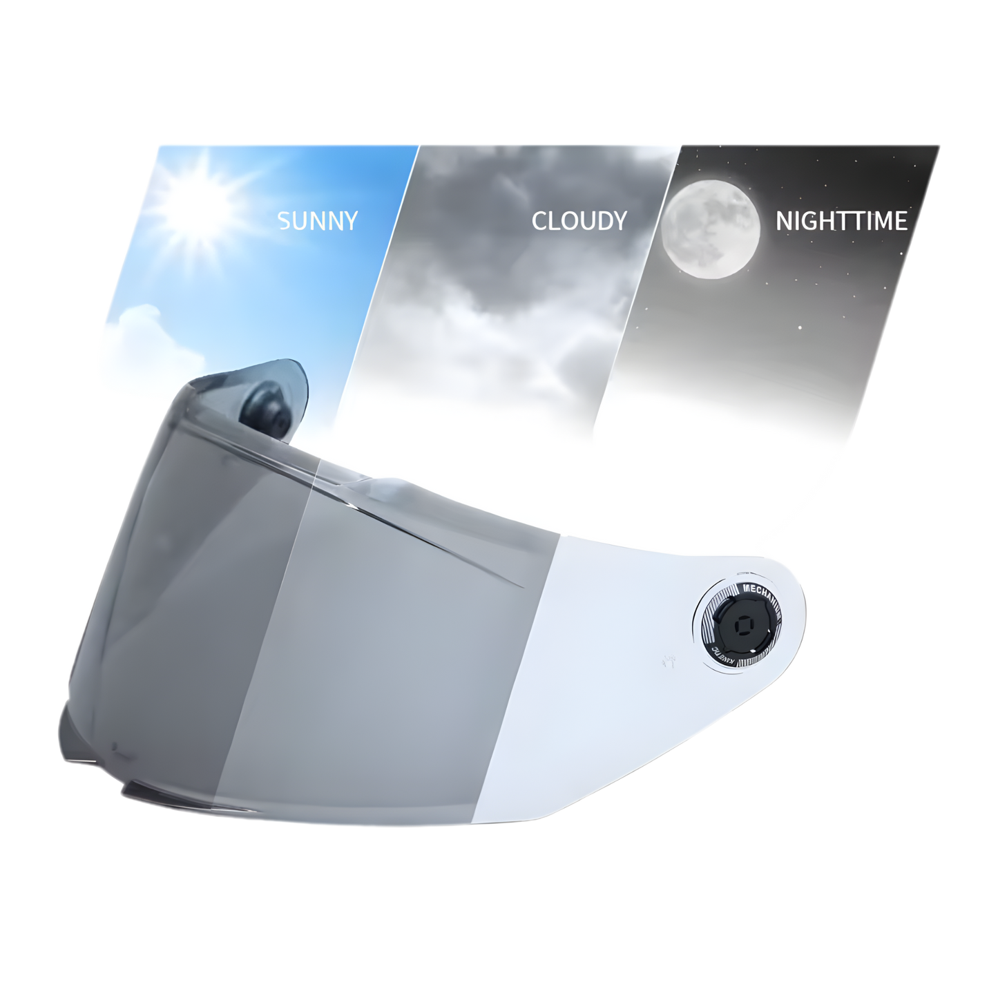 Visera Fotocromática para MT Thunder 4 / Thunder 4 SV / Stinger 2