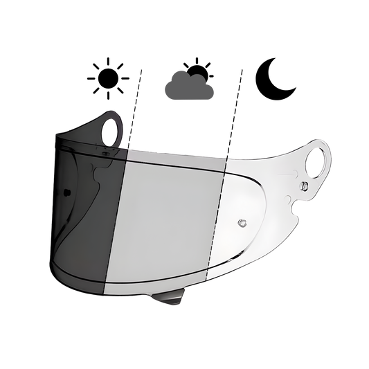 Visera Fotocromática para SHOEI GLAMSTER