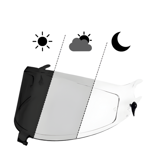 Visera Fotocromática para SHARK Spartan RS / Spartan GT / Spartan GT Pro