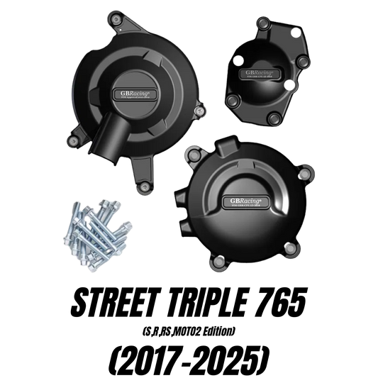 Kit de Protección para Motor: Triumph Street Triple 765 S / R / RS / Moto2 (2017-2025)