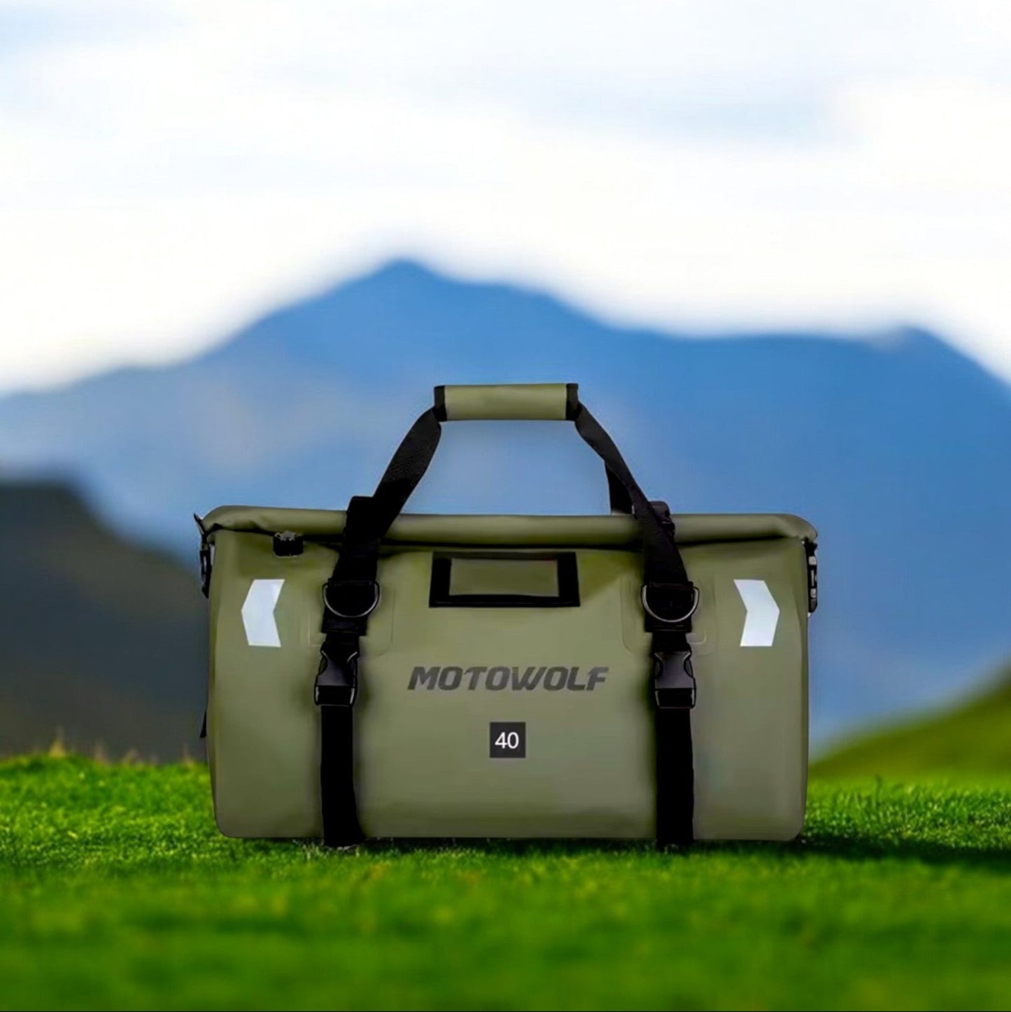 Bolsa Trasera Impermeable para Moto