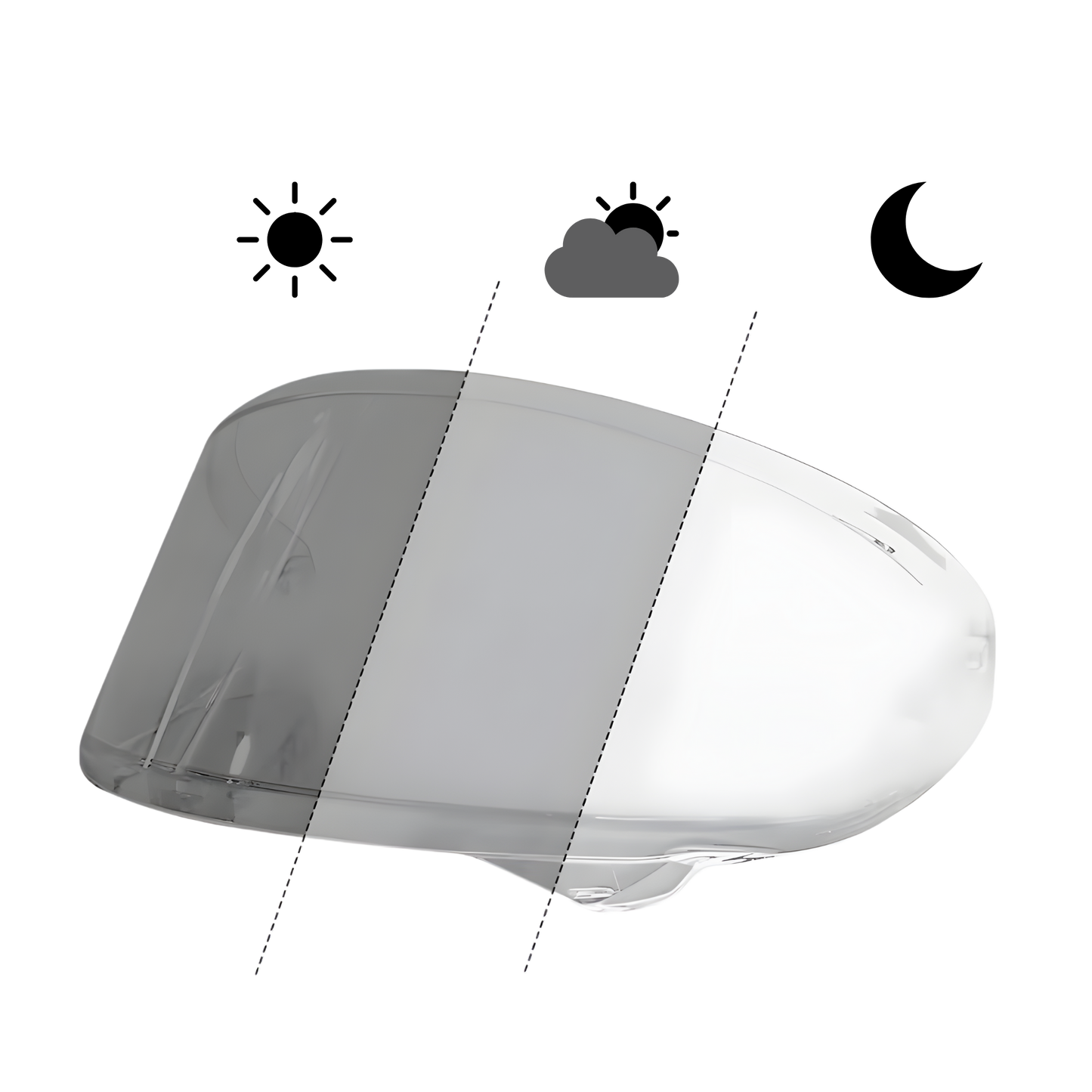 Visera Fotocromática HJ-42 para HJC RPHA 12 / RPHA 12 Carbon