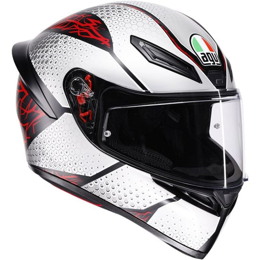Casco AGV K1 S Speedarmor Matt Black / Grey / Red
