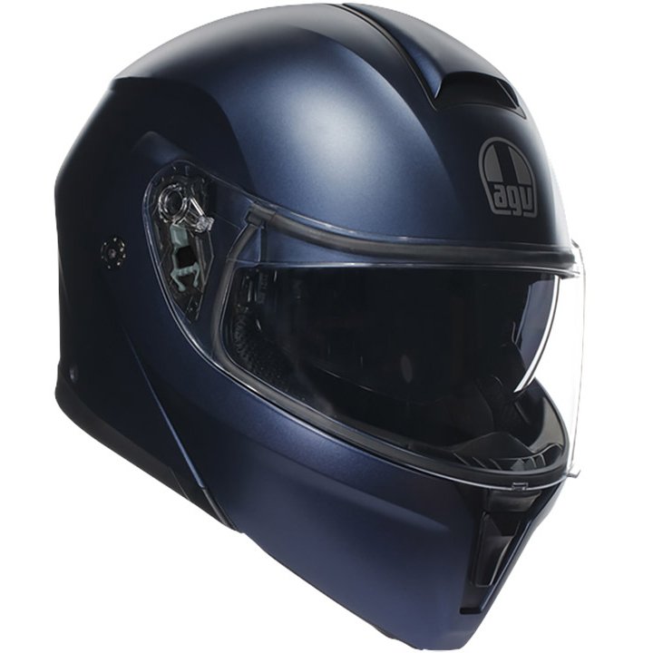 Casco AGV Streetmodular E2206 Mono Matt Profundo Blue