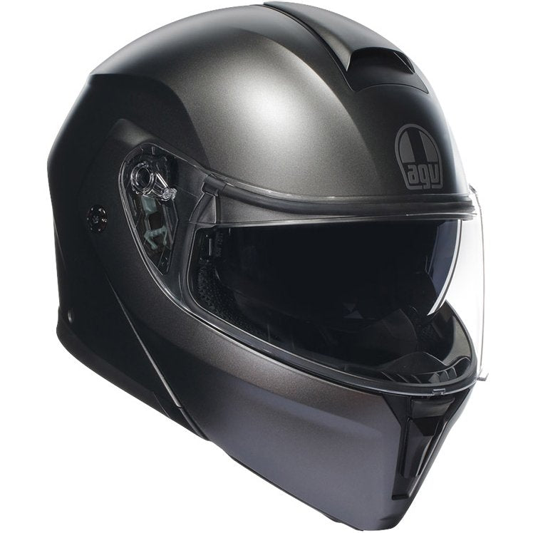 Casco AGV Streetmodular E2206 Mono Matt Asfalto Grey
