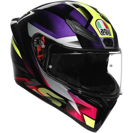 Casco AGV K1 S Fastlap Black / Purple / Pink
