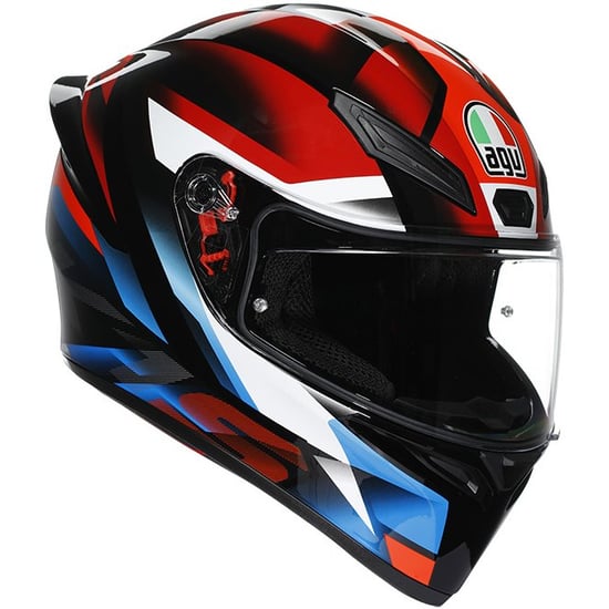 Casco AGV K1 S Fastlap Black / Red / Blue