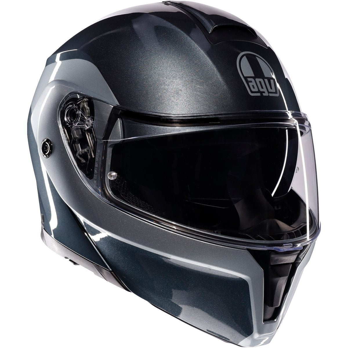 Casco AGV Streetmodular E2206 Levico Grey / Silver
