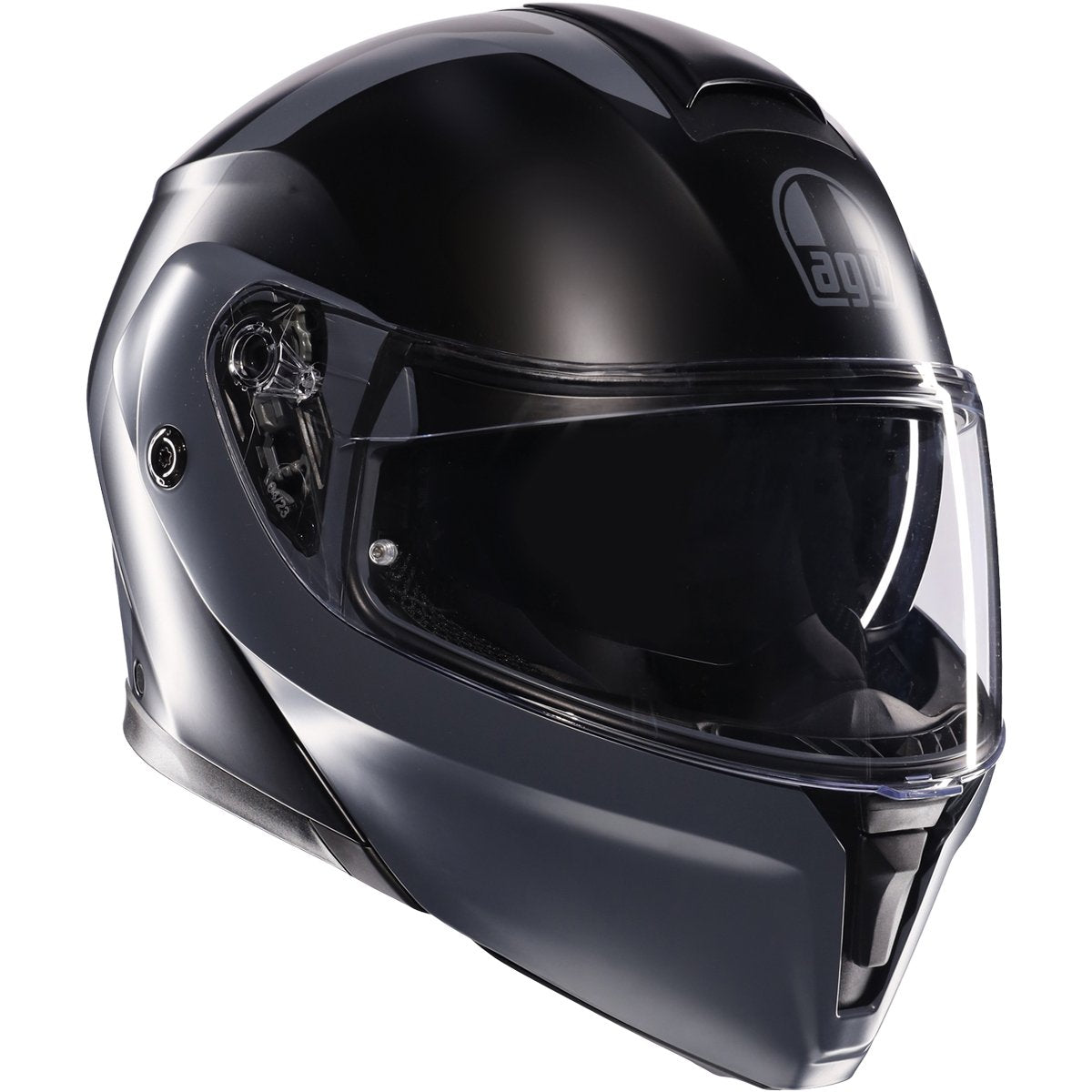 Casco AGV Streetmodular E2206 Resia Matt Black / Grey