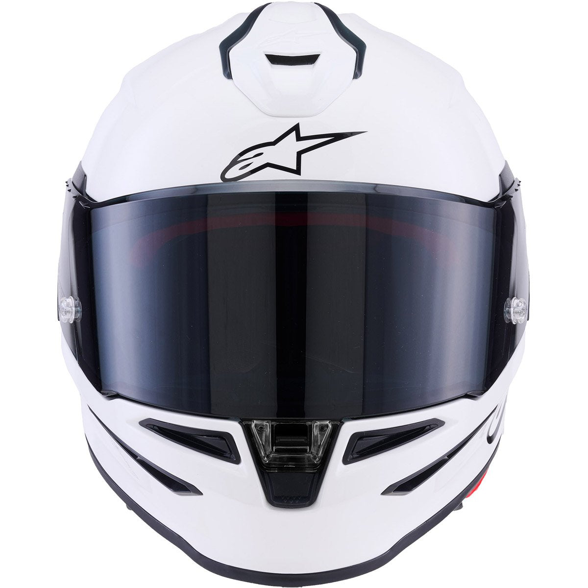 Casco Alpinestars Supertech R7 Solid White Glossy