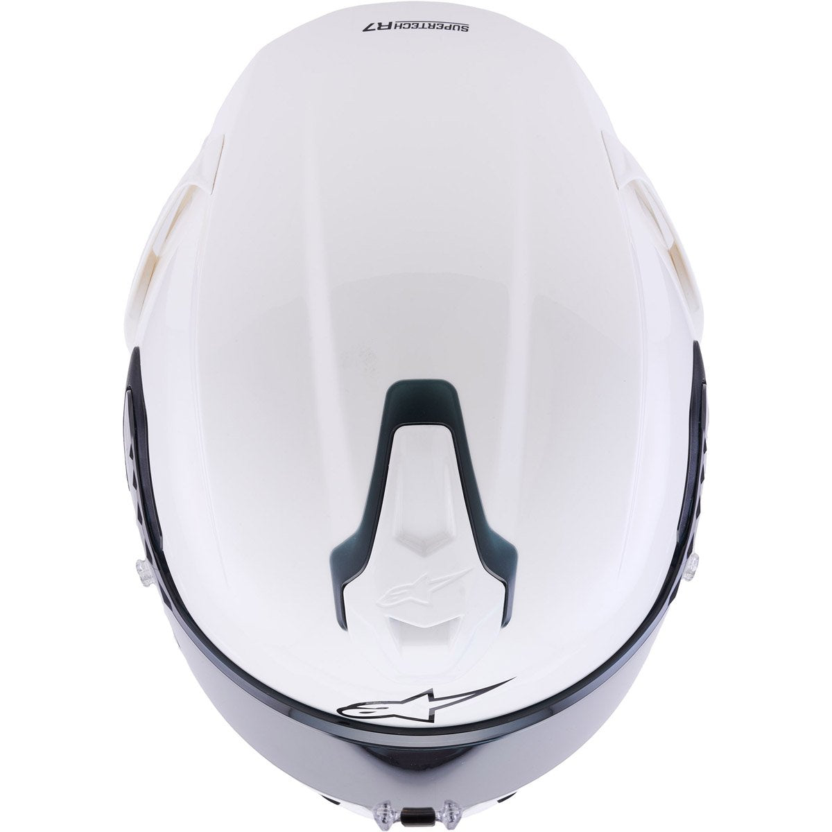 Casco Alpinestars Supertech R7 Solid White Glossy