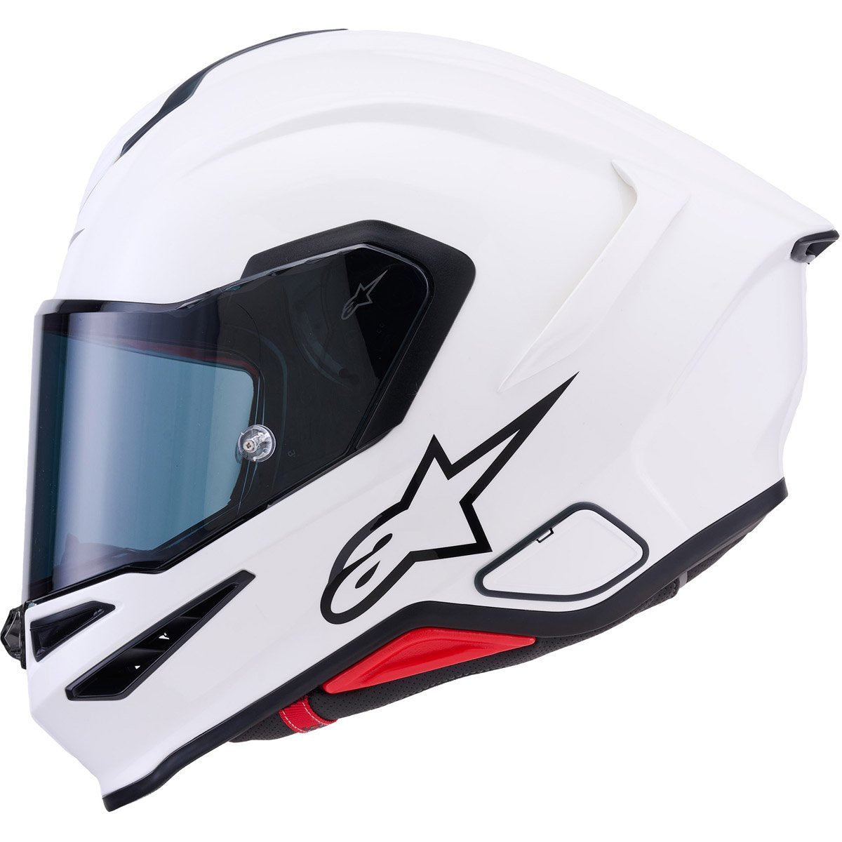 Casco Alpinestars Supertech R7 Solid White Glossy