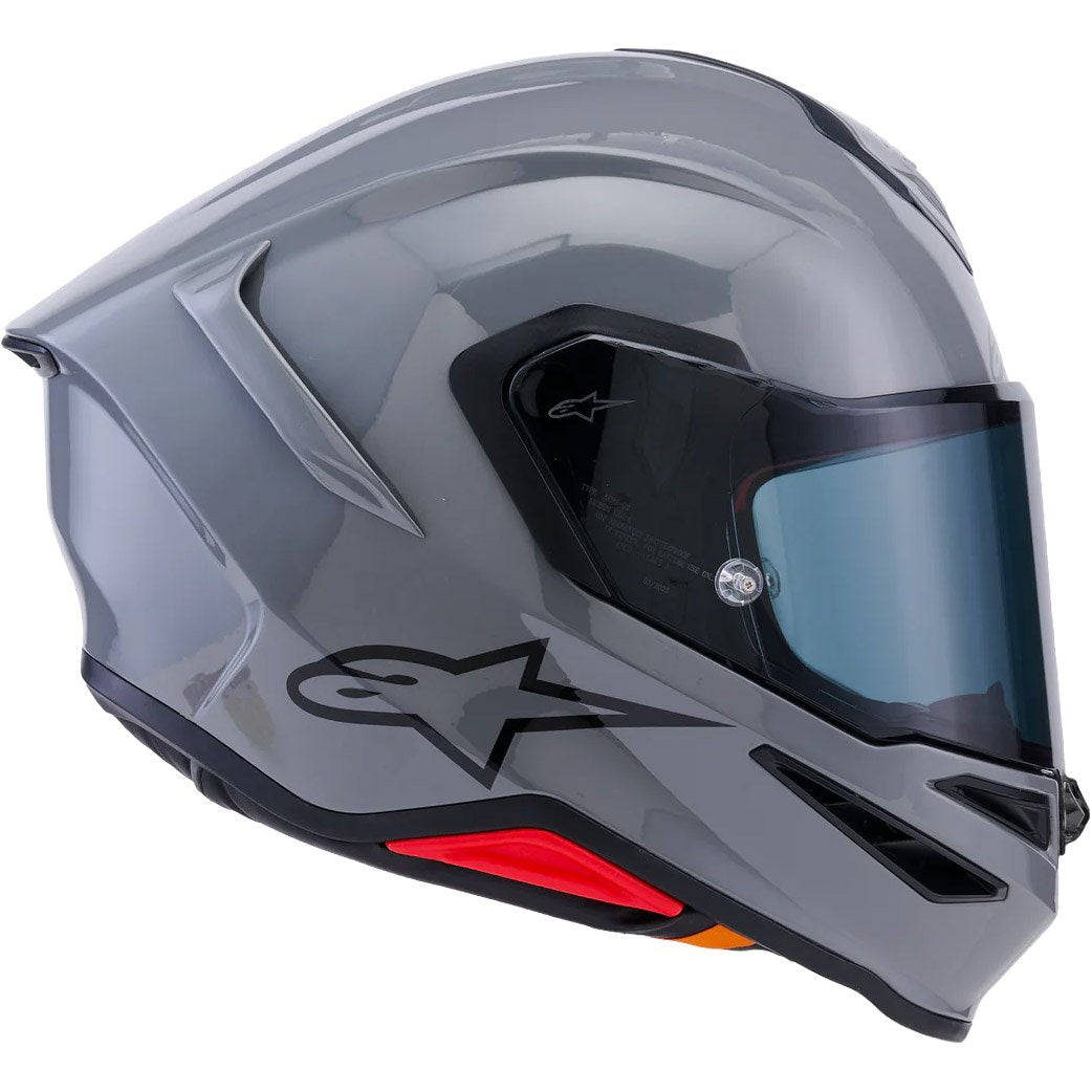 Casco Alpinestars Supertech R7 Solid Gray Glossy