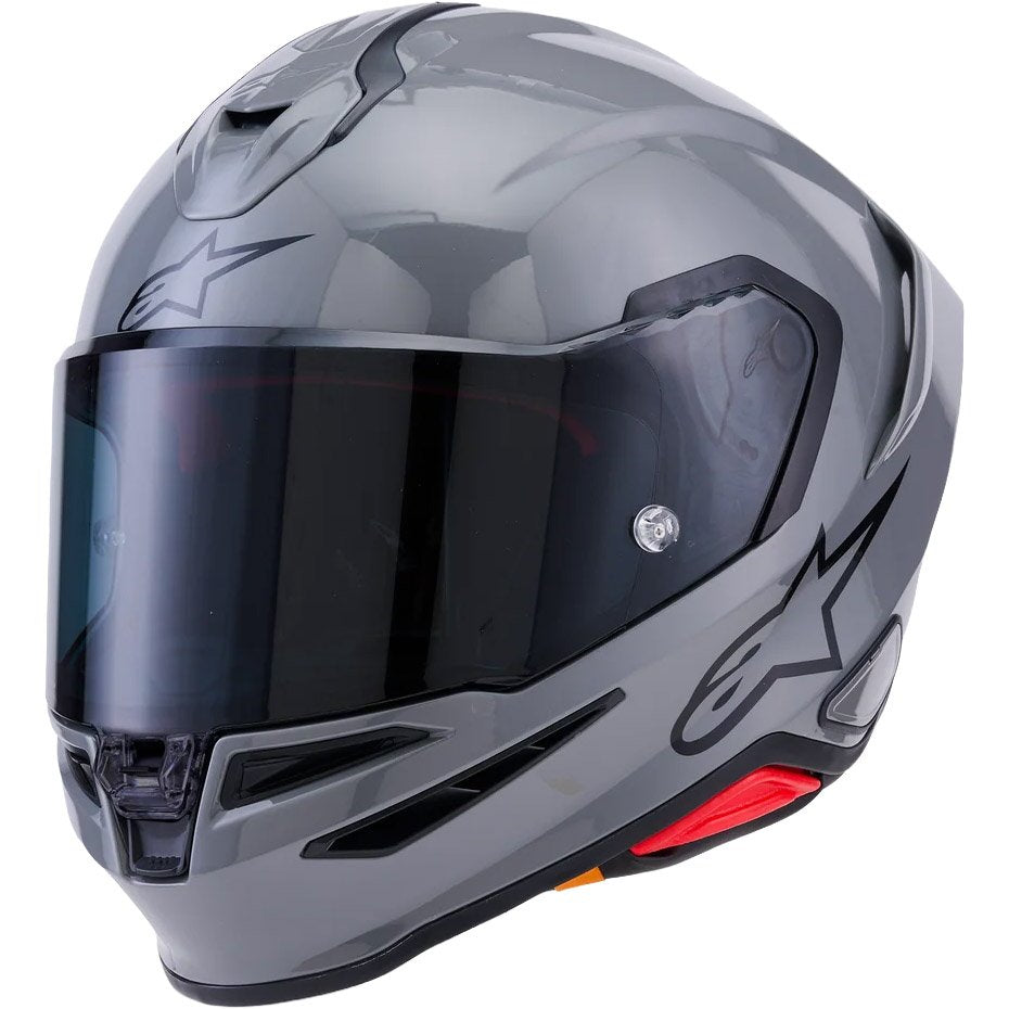 Casco Alpinestars Supertech R7 Solid Gray Glossy
