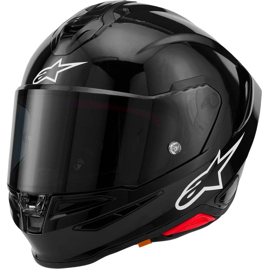 Casco Alpinestars Supertech R7 Solid Black Glossy
