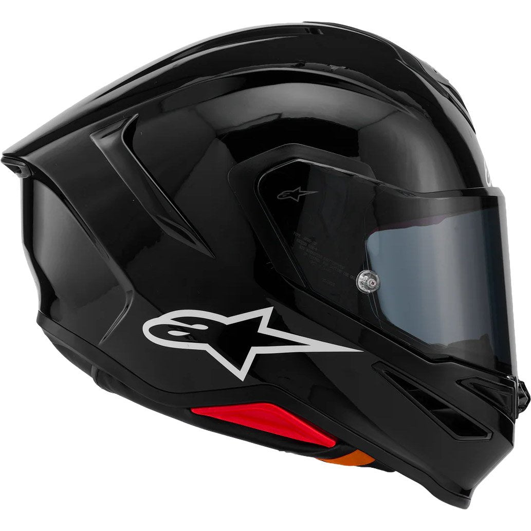 Casco Alpinestars Supertech R7 Solid Black Glossy