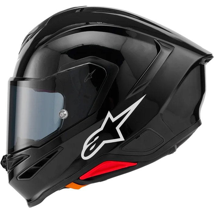 Casco Alpinestars Supertech R7 Solid Black Glossy
