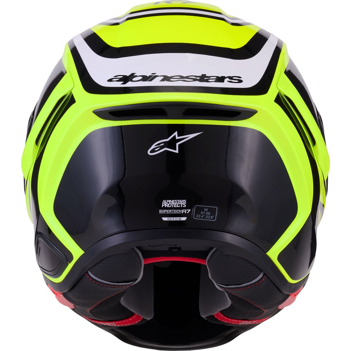 Casco Alpinestars Supertech R7 Zeal Yellow / Black