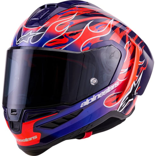 Casco Alpinestars Supertech R10 Martinator Flyte Purple / Red LE